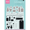 Marianne Design by Karin Joan- Clear stempel: Giftwrapping: Tags & threads