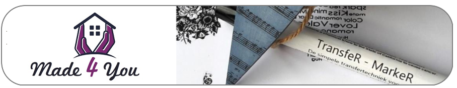 Homemade 4 You Uw hobbyshop (web)shop uit Zwolle (transfermarker, servettentechniek, enz enz)