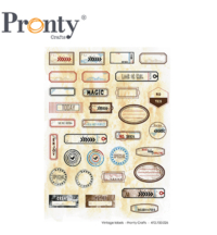 Pronty- Frame-it - Embellishment Vintage label