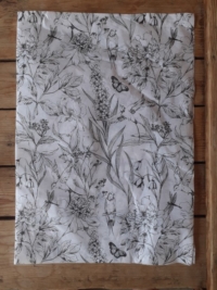 Tissue paper- 1 vel - bloemen