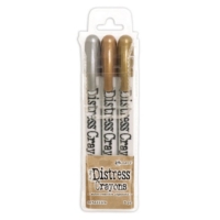 Distress Crayons Ranger - Set Metallics