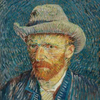 Napkin Van gogh self portrait - pakje 20 stk