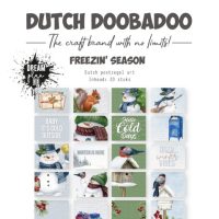 DDBD -  Postzegel Freezin Season - 2x A6