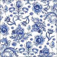 Delfts blauwe bloemen