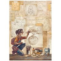 Stamperia - Rice Paper A4 - DFSA41105